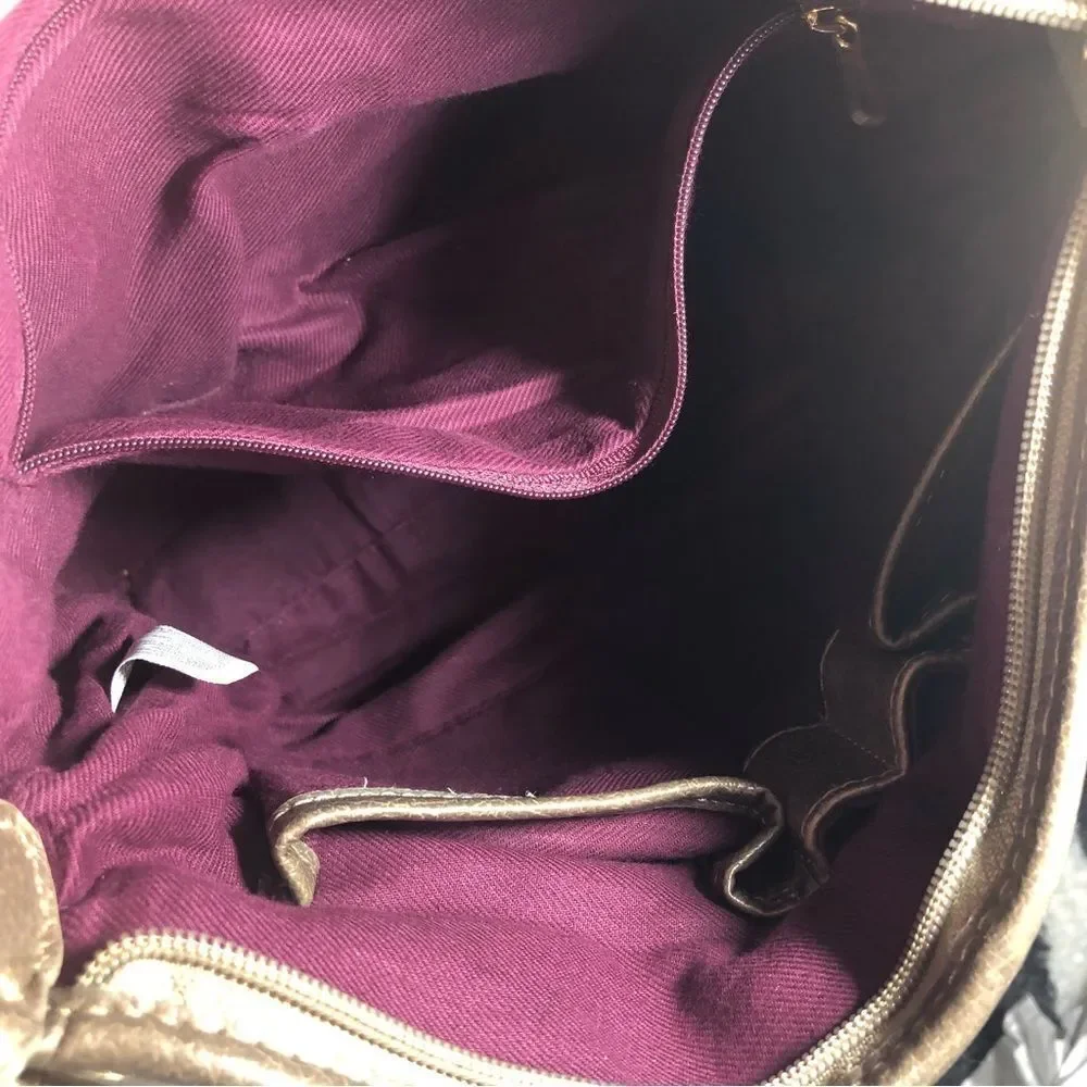 𝅺THE Sak Vintage gold shoulder bag